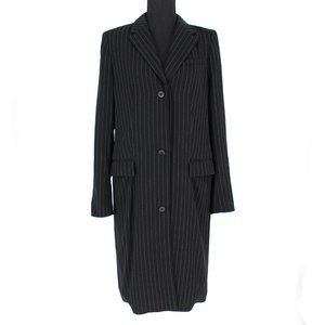 Aritzia Babaton Long Striped Duster Jacket Size 8
